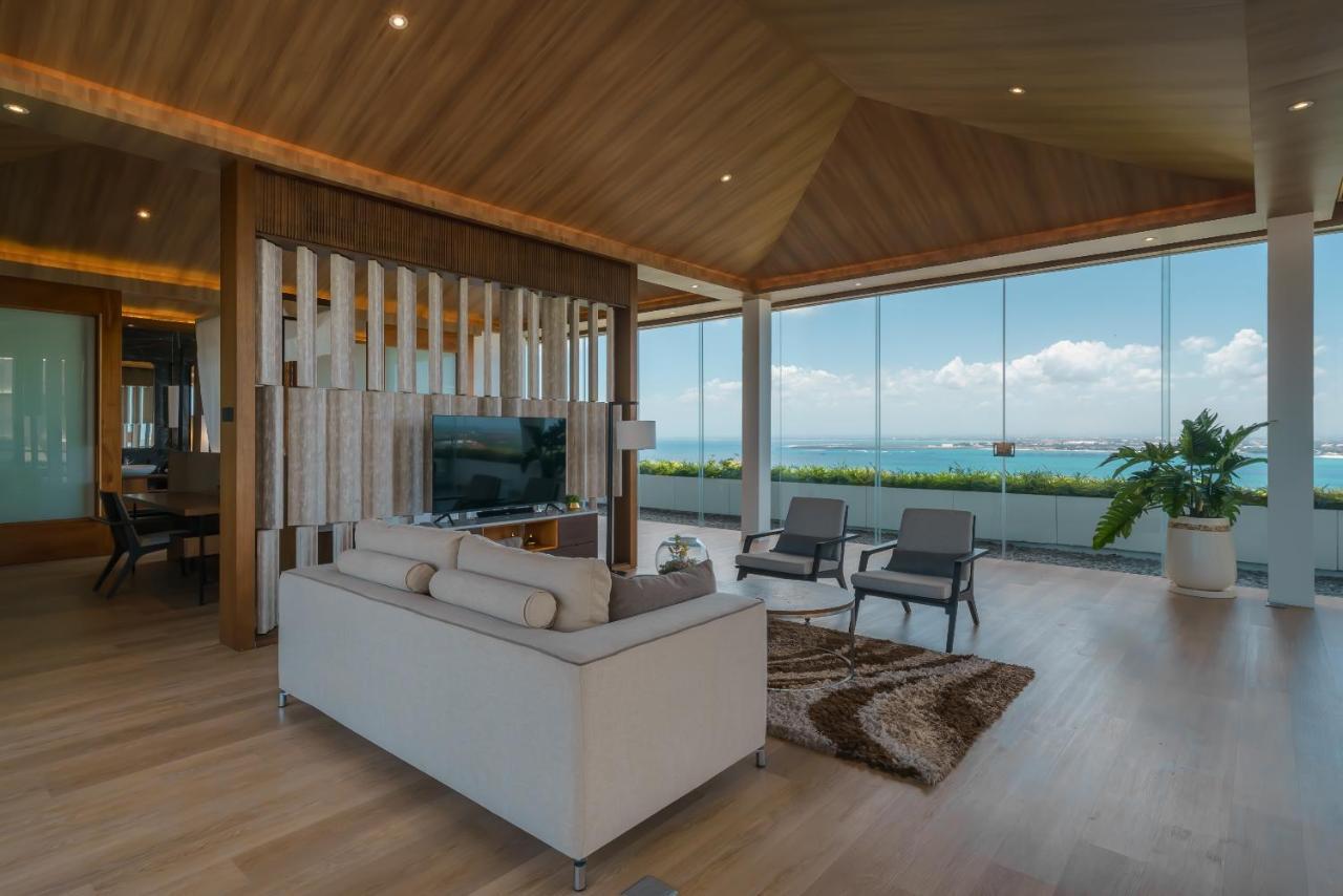 Beyond The Sea - Luxe Sea View Villa In Jimbaran Exterior foto