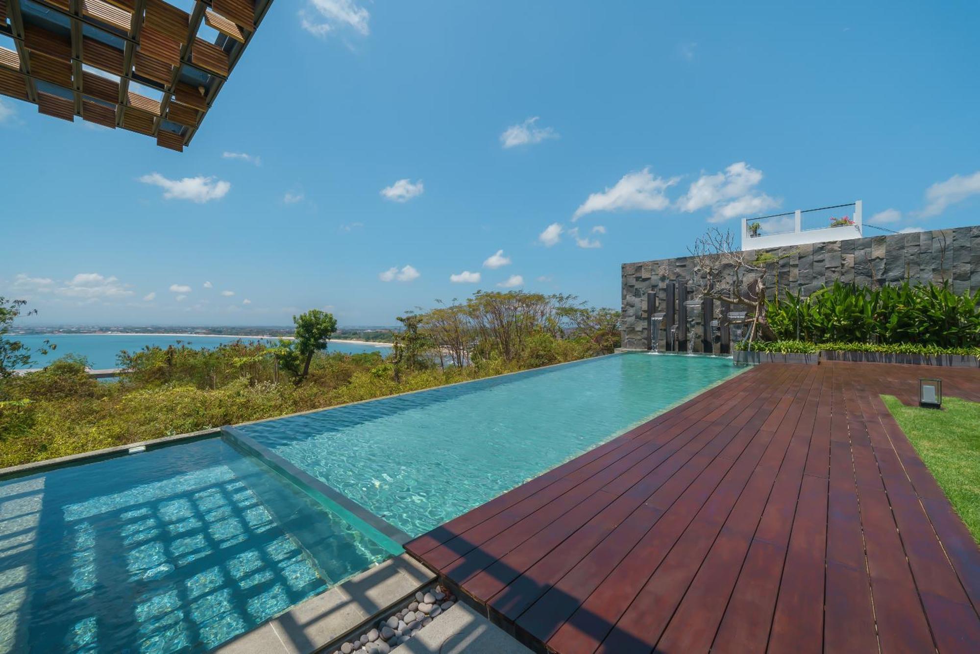 Beyond The Sea - Luxe Sea View Villa In Jimbaran Exterior foto