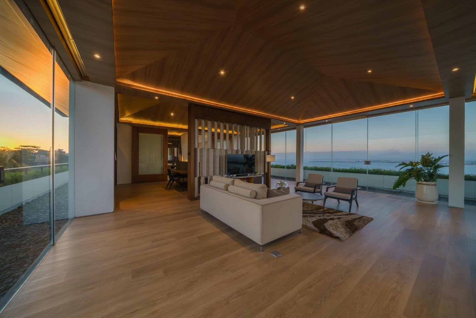 Beyond The Sea - Luxe Sea View Villa In Jimbaran Exterior foto