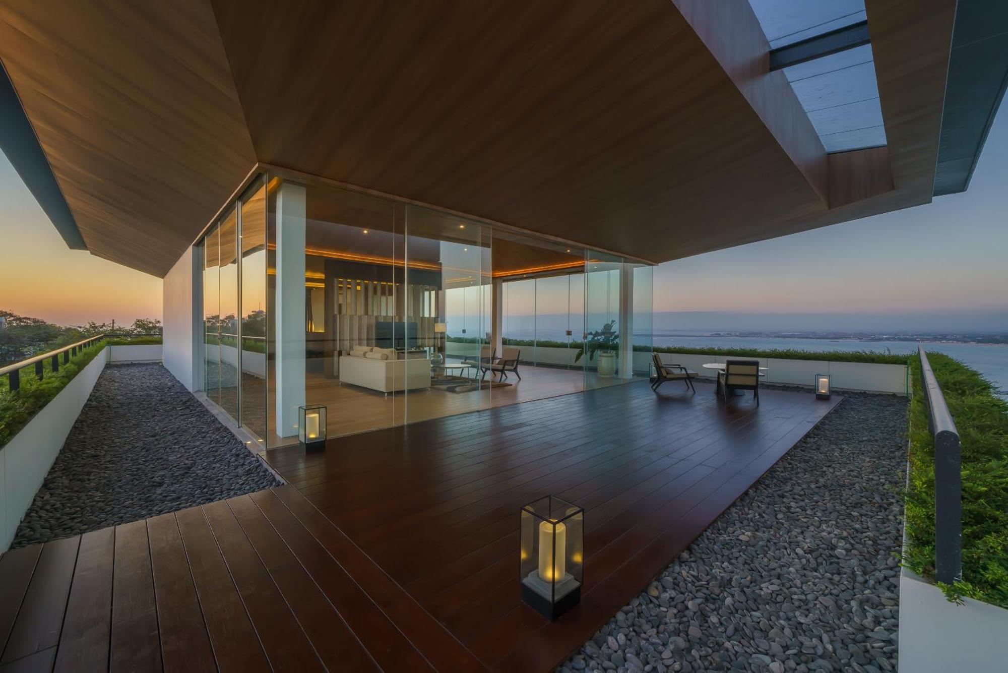 Beyond The Sea - Luxe Sea View Villa In Jimbaran Exterior foto