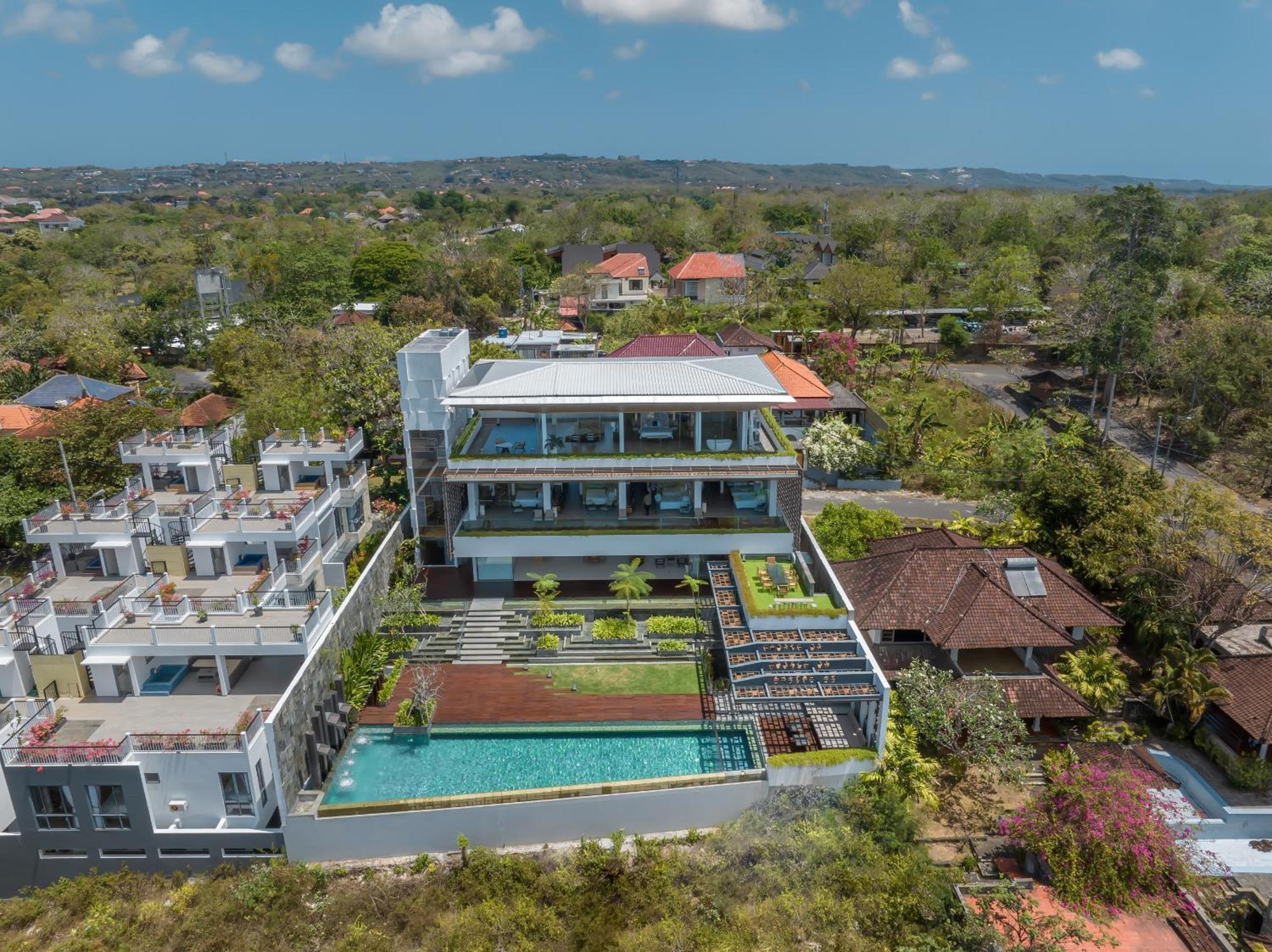 Beyond The Sea - Luxe Sea View Villa In Jimbaran Exterior foto